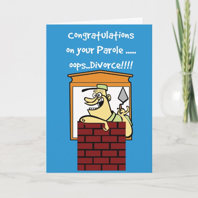 Tarjeta de Libertad Condicional por Divorcio (Anverso)