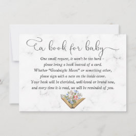 Tarjeta de libro para bebé, Baby Shower trae tarje