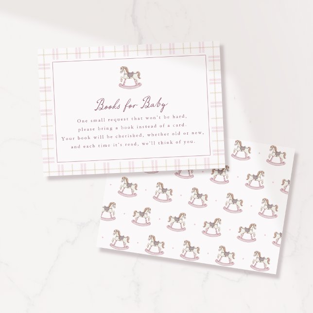 Tarjeta de Libros de Caballo de Balanza Rosa para  (Subido por el creador)