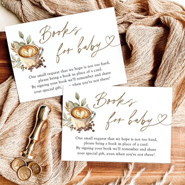 Tarjeta de libros para bebé 'A Baby is Brewing', c (Subido por el creador)