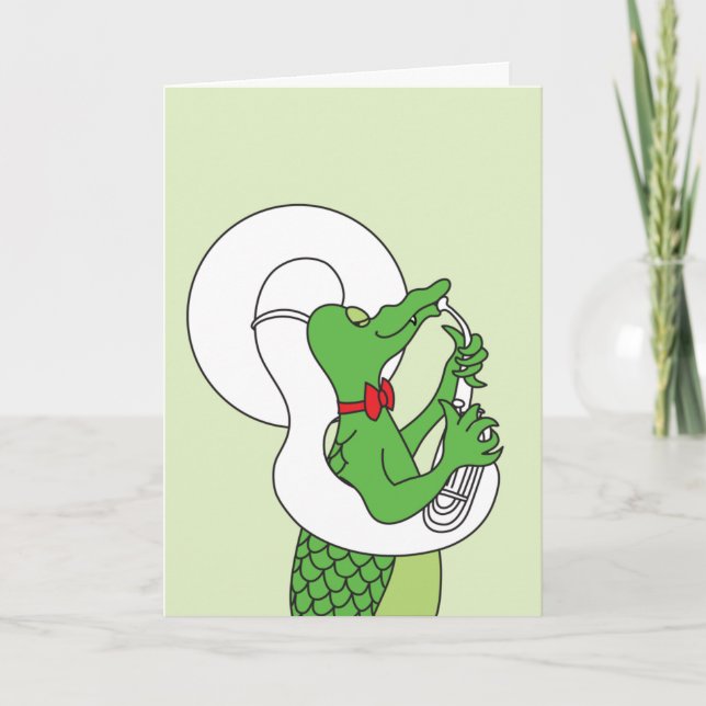 Tarjeta de ligador de juego Tuba (Anverso)