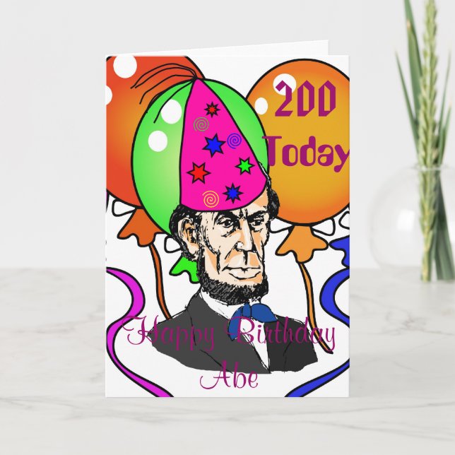 Tarjeta de Lincoln (Anverso)