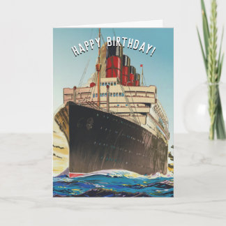 TARJETA DE LÍNEA OCEÁNICA DE personalizable