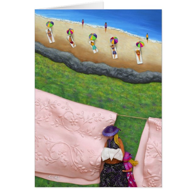 Tarjeta de línea rosa (Frente)