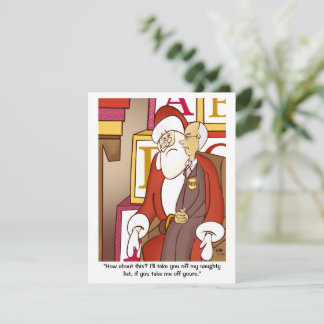 Tarjeta de lista traviesa de IRS