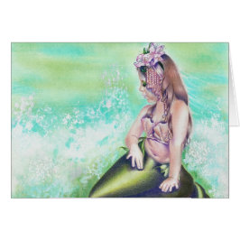 Tarjeta de little mermaid