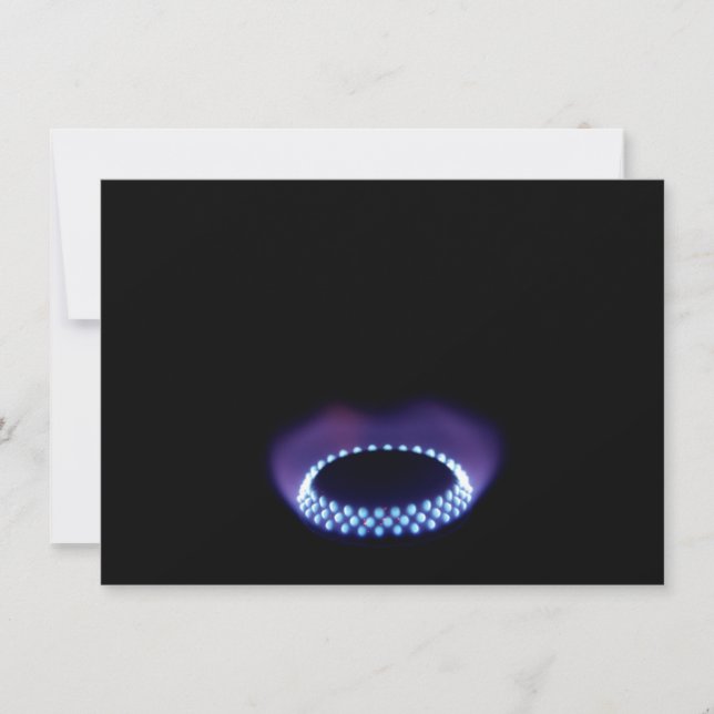 Tarjeta de llama de gas (Anverso)