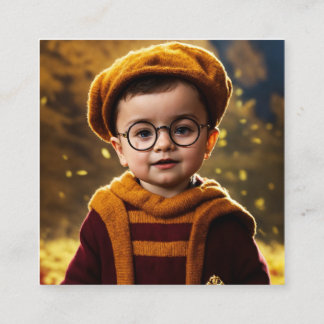tarjeta de llamada - baby Harry Potter