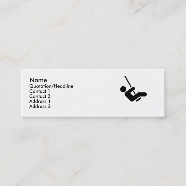 Tarjeta de llamada Blue Swinger (Anverso)