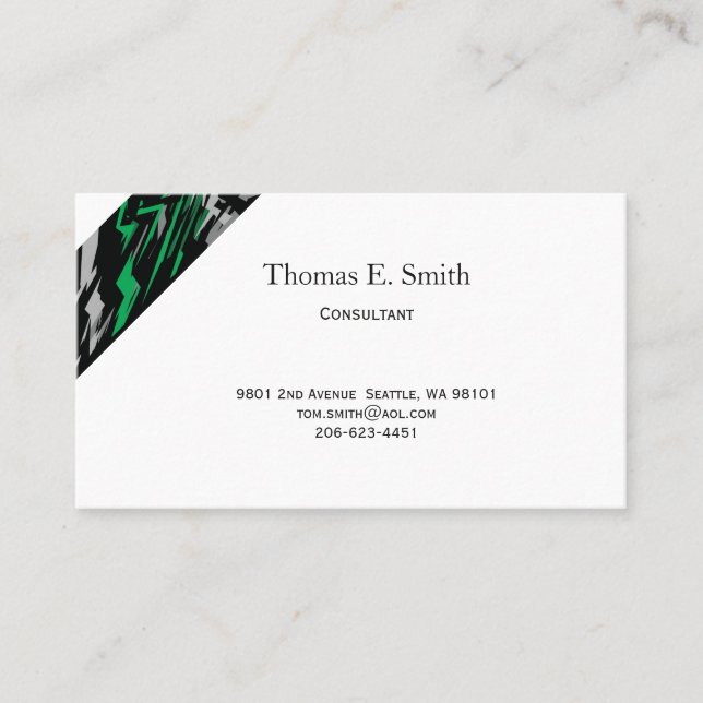 Tarjeta de llamada clásica (Anverso)