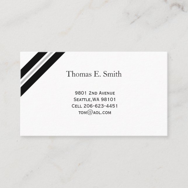 Tarjeta de llamada clásica (Anverso)