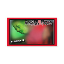 Tarjeta de llamada de código qr de Anger Pains