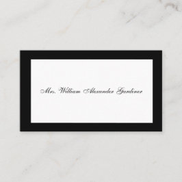 Tarjeta de llamada de duelo