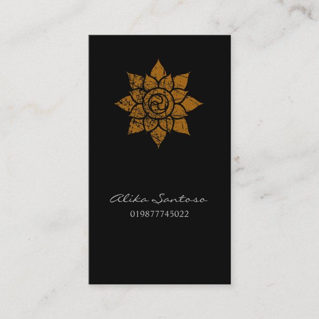 Tarjeta de llamada de Mandala (Anverso)