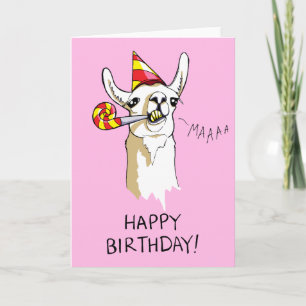 Tarjeta de llamada Fiesta de cumpleaños feliz