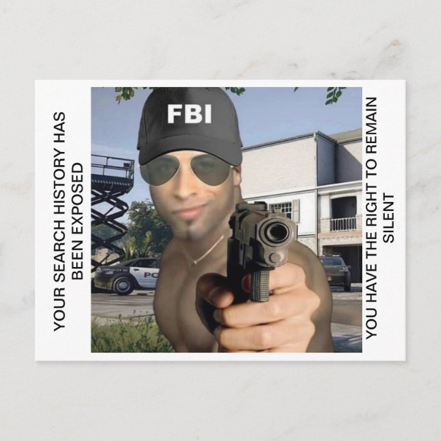 Tarjeta de llamada Persona 5 (edición del FBI) (Anverso)