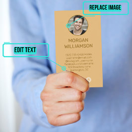 Tarjeta de llamada personal para parejas