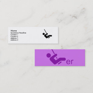 Tarjeta de llamada Purple Swinger