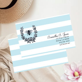 Tarjeta de llamada tradicional Wreath/Napoleonic B