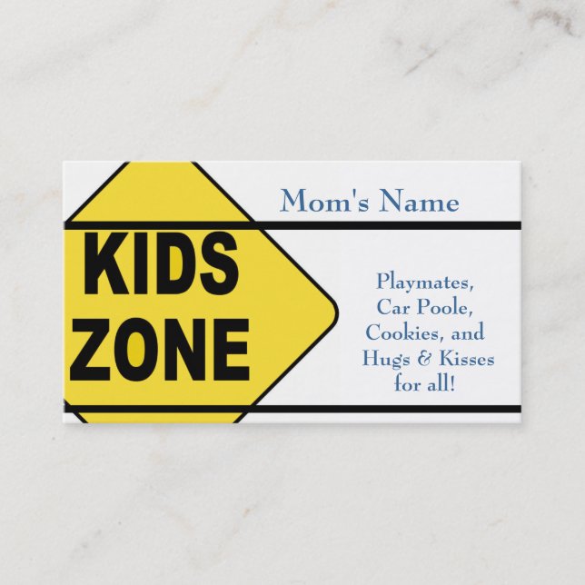 Tarjeta de llamadas de mamá (Anverso)