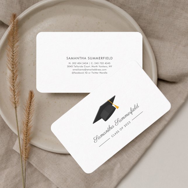 Tarjeta de llamadas de script de graduación 2025 (Graduate 2024 Calling Enclosure Card)