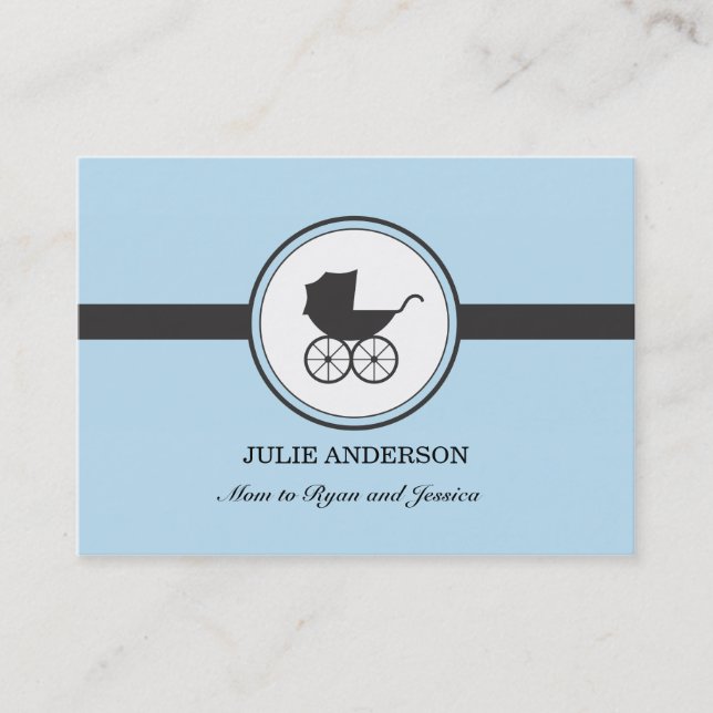 Tarjeta de llamadas de transporte de bebé de orige (Anverso)