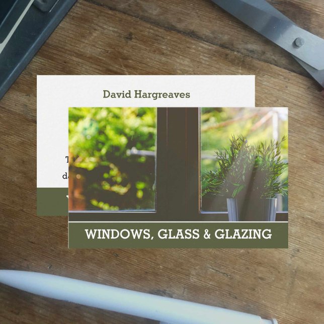 Tarjeta de llamadas de Windows y Glazing. (Subido por el creador)