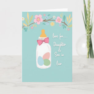 Tarjeta de Llegada de Bebé Precioso