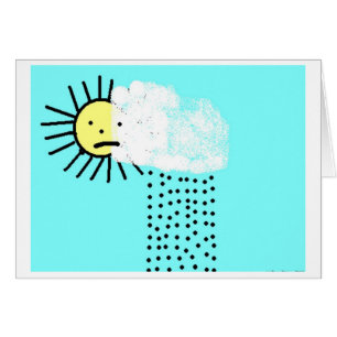 Tarjeta de lluvia