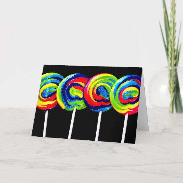 Tarjeta de Lollypop (Anverso)