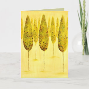 tarjeta de los álamos