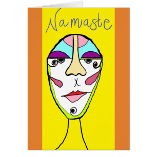 Tarjeta de los amantes de la yoga