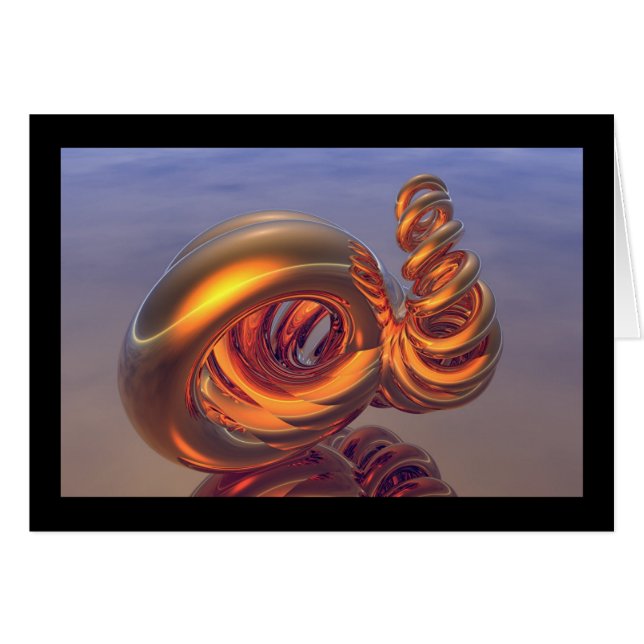 Tarjeta de los Anillos Dorados (Anverso (Horizontal))