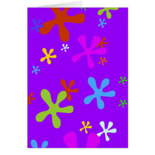 Tarjeta de los años 60