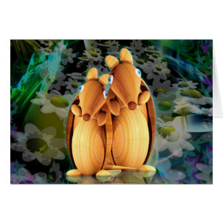 Tarjeta de los armadillos