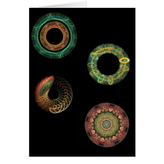 Tarjeta de los círculos (Frente)