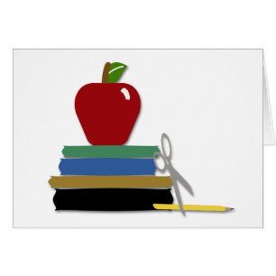 Tarjeta de los días escolares