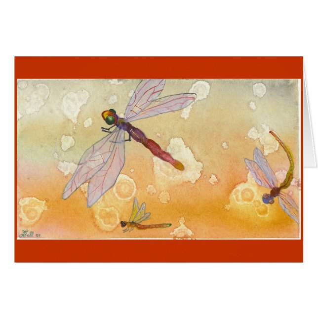 Tarjeta de los "dragones comunes" (Anverso (Horizontal))
