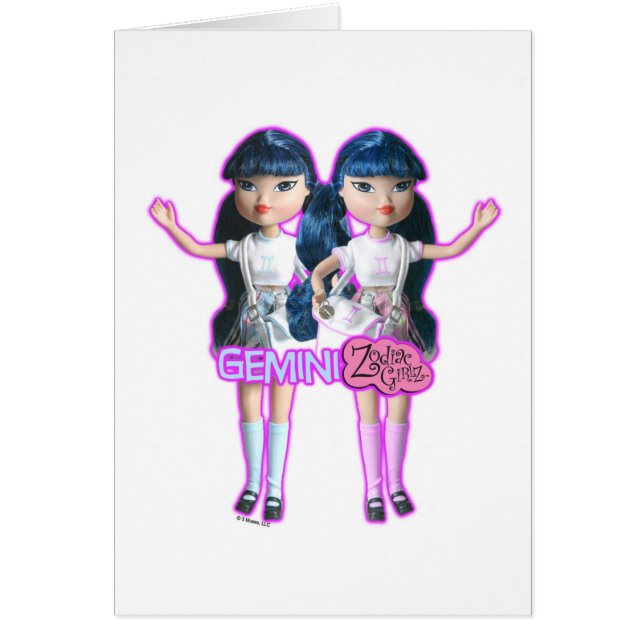 Tarjeta de los géminis (Frente)