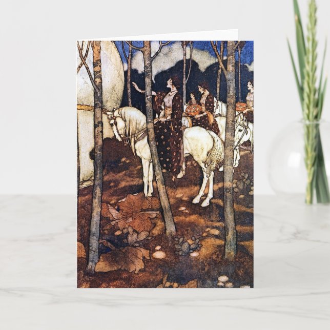 Tarjeta de los ilustraciones de libro de Edmund (Anverso)