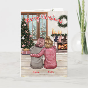 Tarjeta de los mejores Navidades del personalizado