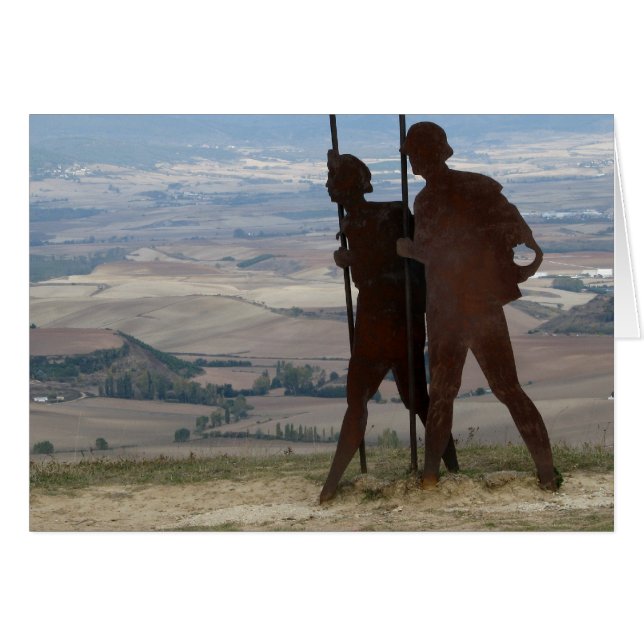 Tarjeta de los peregrinos (Anverso (Horizontal))