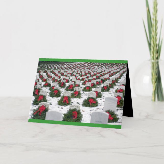 Tarjeta de los sepulcros del navidad (Anverso)