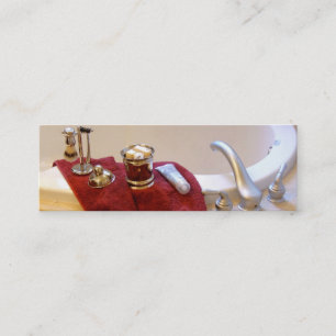 Tarjeta de los servicios a empresas