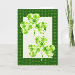 Tarjeta de los tréboles