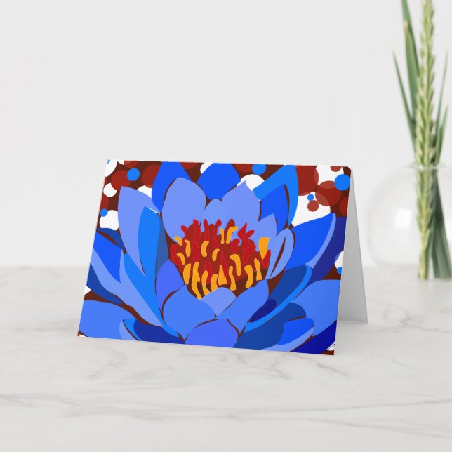 Tarjeta de Lotus azul (Anverso)