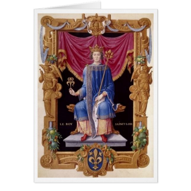 Tarjeta de Louis IX Boyking (Frente)