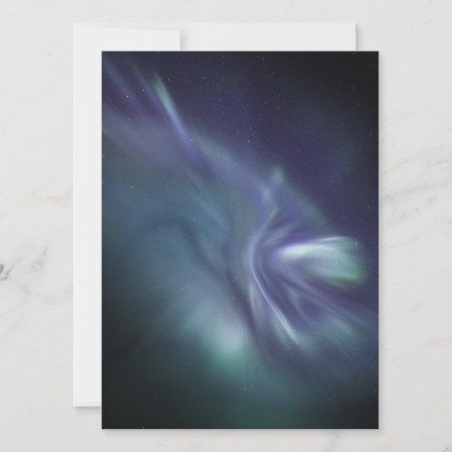 Tarjeta de luces del norte (Anverso)