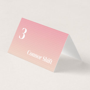 Tarjeta de lugar de boda Vaporwave