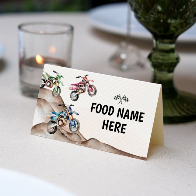Tarjeta de lugar de cumpleaños para motocicletas (Subido por el creador)